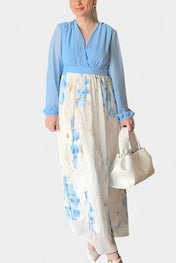 Eliane Το εντυπωσιακό φλοράλ μάξι φόρεμα