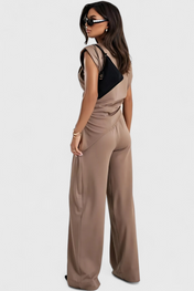 Sofia Ασύμμετρο Σετ με Ντραπέ Ώμους