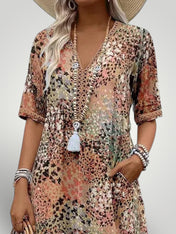 Χίλαρι | Vibrant Mid-Length Φόρεμα