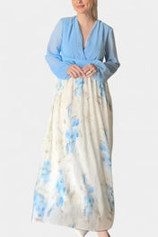 Eliane Το εντυπωσιακό φλοράλ μάξι φόρεμα