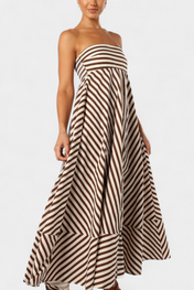 Rosa Μεταμορφώσιμο Σουρωτό Φόρεμα με Νυχτερινή Γοητεία