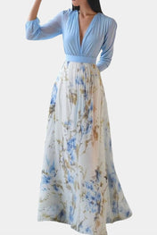 Eliane Το εντυπωσιακό φλοράλ μάξι φόρεμα