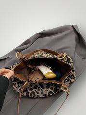 Λεονάρα | Leopard Print Tote Τσάντα