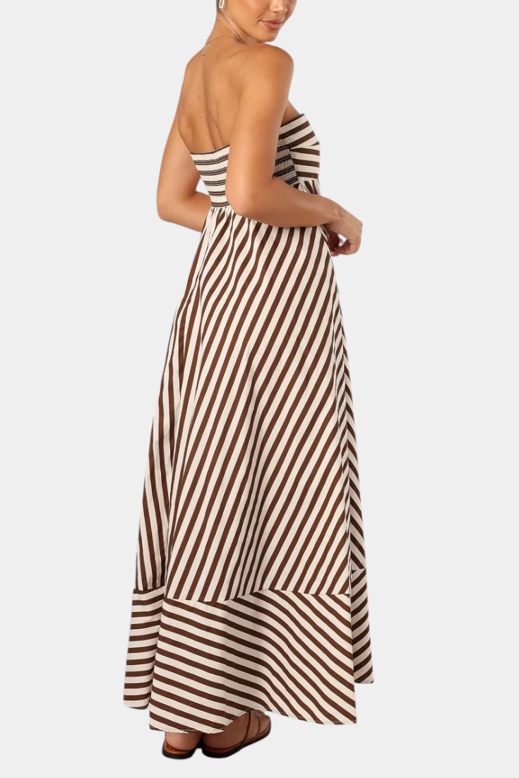 Rosa Μεταμορφώσιμο Σουρωτό Φόρεμα με Νυχτερινή Γοητεία