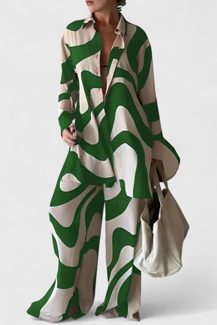 Melania Καλοκαιρινό Σετ με Φυσικό Στυλ