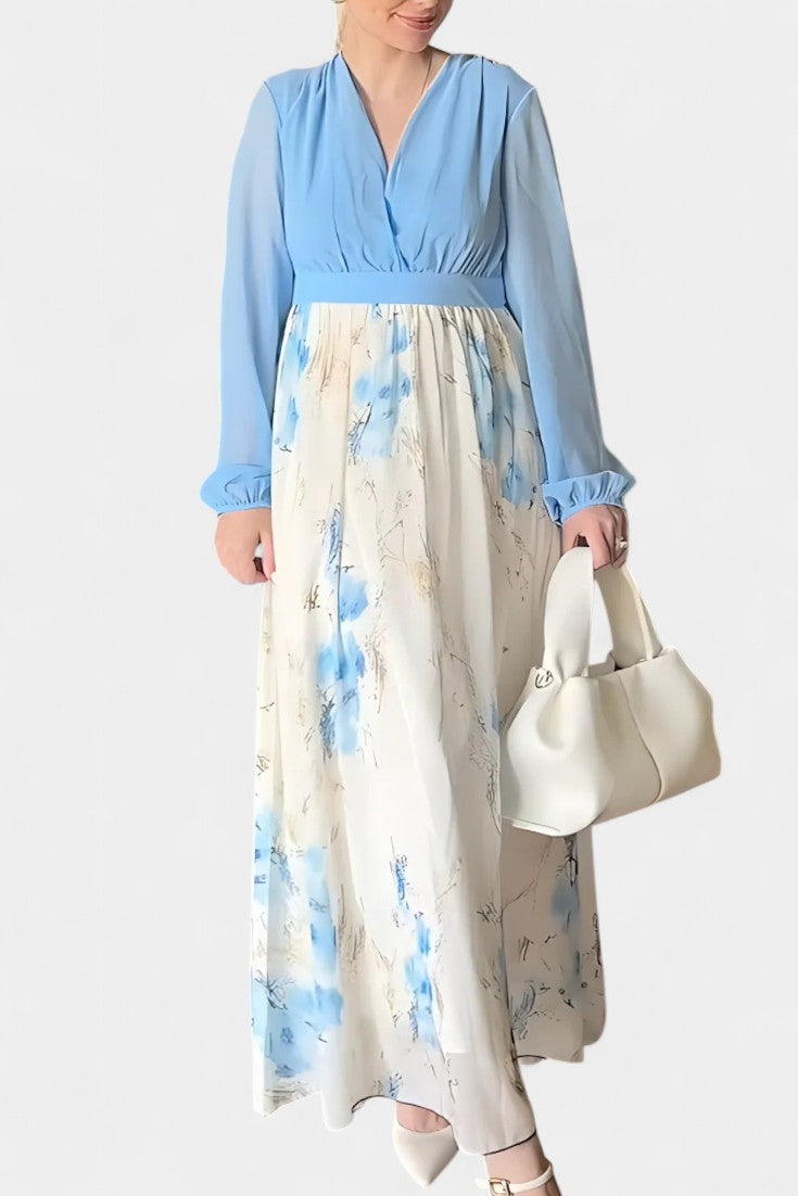 Eliane Το εντυπωσιακό φλοράλ μάξι φόρεμα