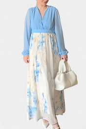 Eliane Το εντυπωσιακό φλοράλ μάξι φόρεμα