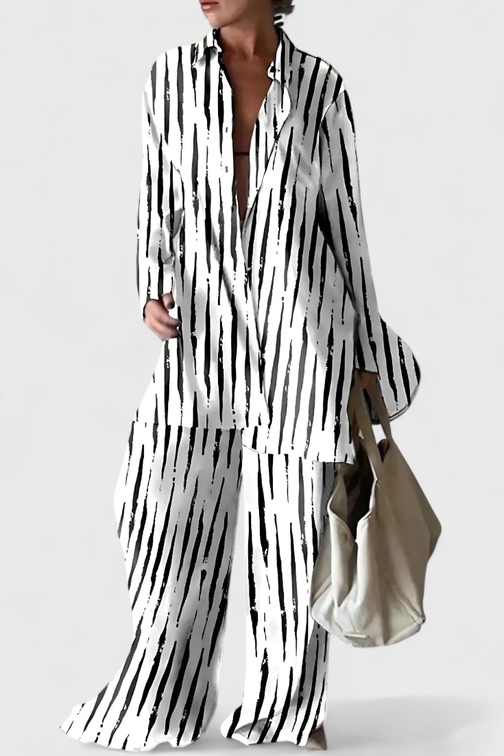 Melania Καλοκαιρινό Σετ με Φυσικό Στυλ