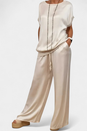 Blasa Ανοιξιάτικο Σετ Δύο Τεμαχίων με Εκλεπτυσμένο Στυλ