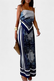 Leonie Σετ με Μοτίβο Paisley και Λουράκια