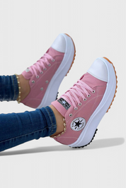 Taya Chunky Αθλητικά Παπούτσια από Καμβά