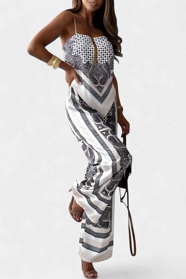 Leonie Σετ με Μοτίβο Paisley και Λουράκια