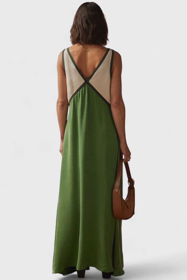 Diamond Φόρεμα Boho Καλοκαιρινό με Λαιμόκοψη V