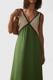 Diamond Φόρεμα Boho Καλοκαιρινό με Λαιμόκοψη V