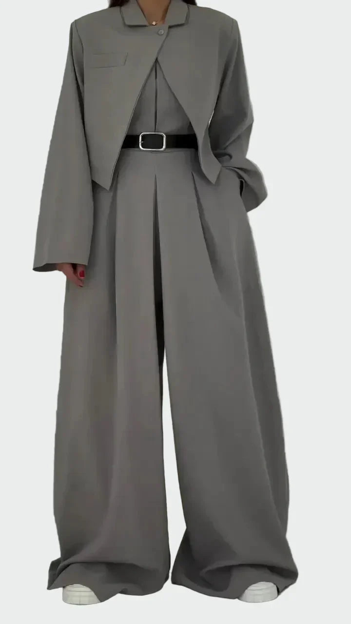 Σετ Μπαστιέ και Ζακέτα Στυλ Κομψό & Μοντέρνο