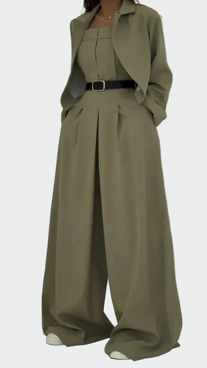 Σετ Μπαστιέ και Ζακέτα Στυλ Κομψό & Μοντέρνο