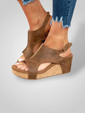 Κόρα | Δέρμα Ορθοπεδικό Σανδάλια