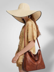 Φρέια | Κομψό Δέρμα Τσάντα 