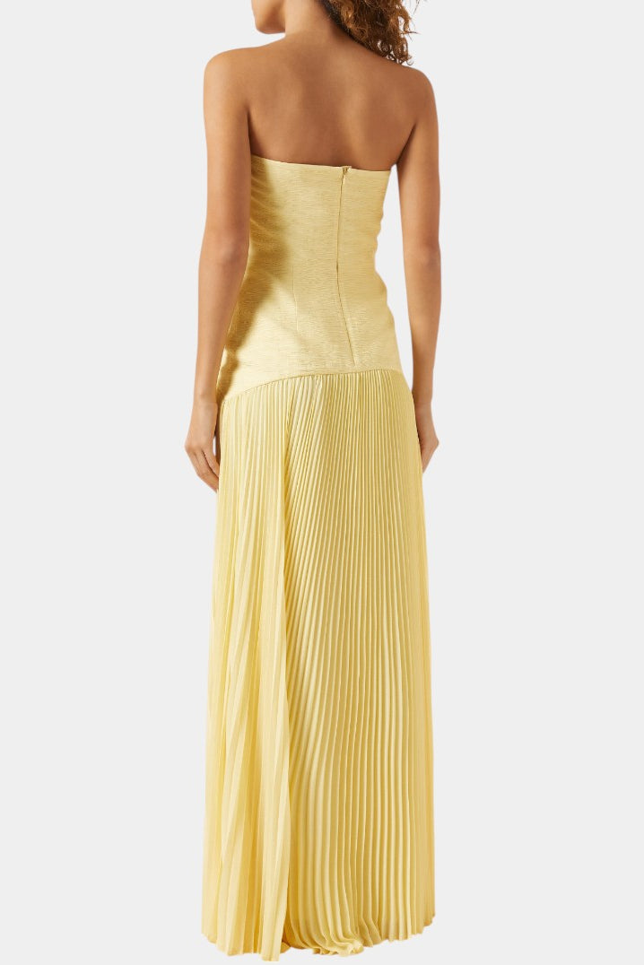 Deia Μάξι Φόρεμα από Δίχτυ με Καμπάνα Μανίκια