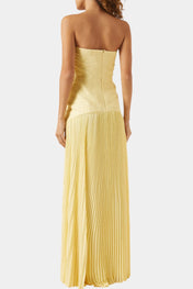 Deia Μάξι Φόρεμα από Δίχτυ με Καμπάνα Μανίκια