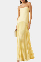 Deia Μάξι Φόρεμα από Δίχτυ με Καμπάνα Μανίκια