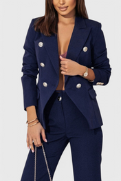 Rosalin Κομψό Σετ με Blazer και Παντελόνι