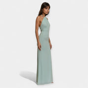 Μάξι Φόρεμα με Δέσιμο στον Λαιμό