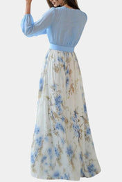 Eliane Το εντυπωσιακό φλοράλ μάξι φόρεμα