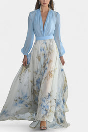 Eliane Το εντυπωσιακό φλοράλ μάξι φόρεμα