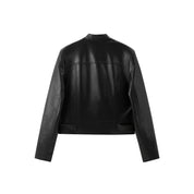 Iris | Κοντό τζάκετ τύπου μοτοσικλέτας από PU