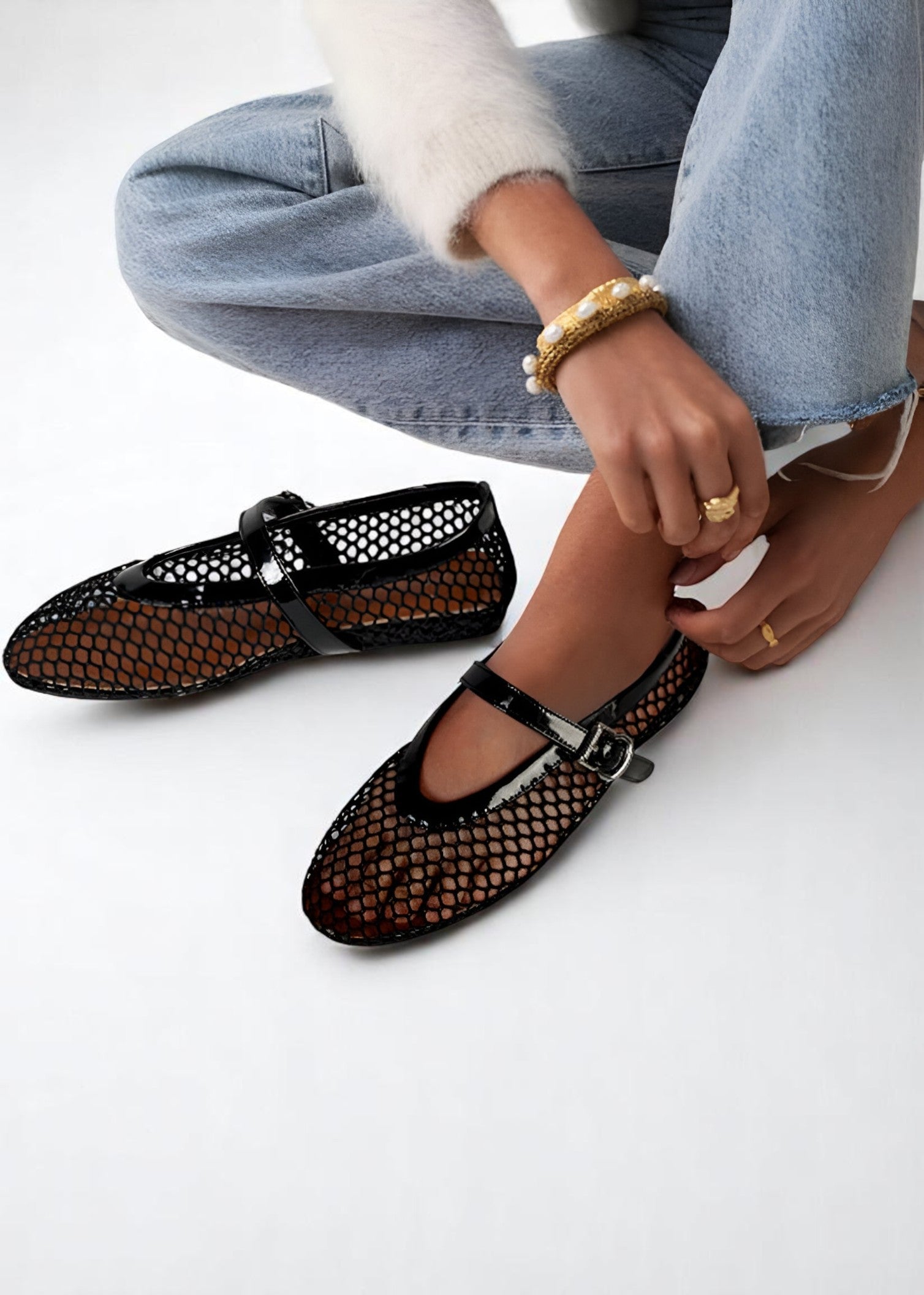 Luna – Mesh Flats με Μοντέρνο & Δηλωτικό Στυλ