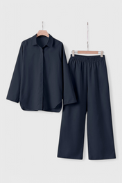 Skye Σετ Δύο Τεμαχίων από Βαμβάκι και Λινό