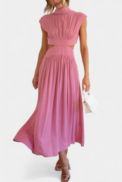 Jocelyn Σετ με Φόρεμα με Πλαϊνό Σκίσιμο