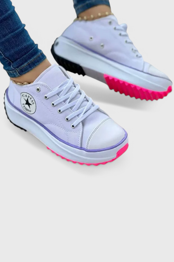 Taya Chunky Αθλητικά Παπούτσια από Καμβά