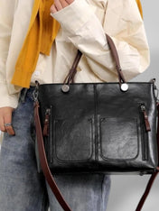 Άρια | Δερμάτινη Τσάντα Ώμου