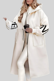 Rosana | Κομψή Ζακέτα με Κουκούλα