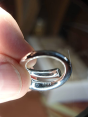 Κομψό Ρυθμιζόμενο Δαχτυλίδι