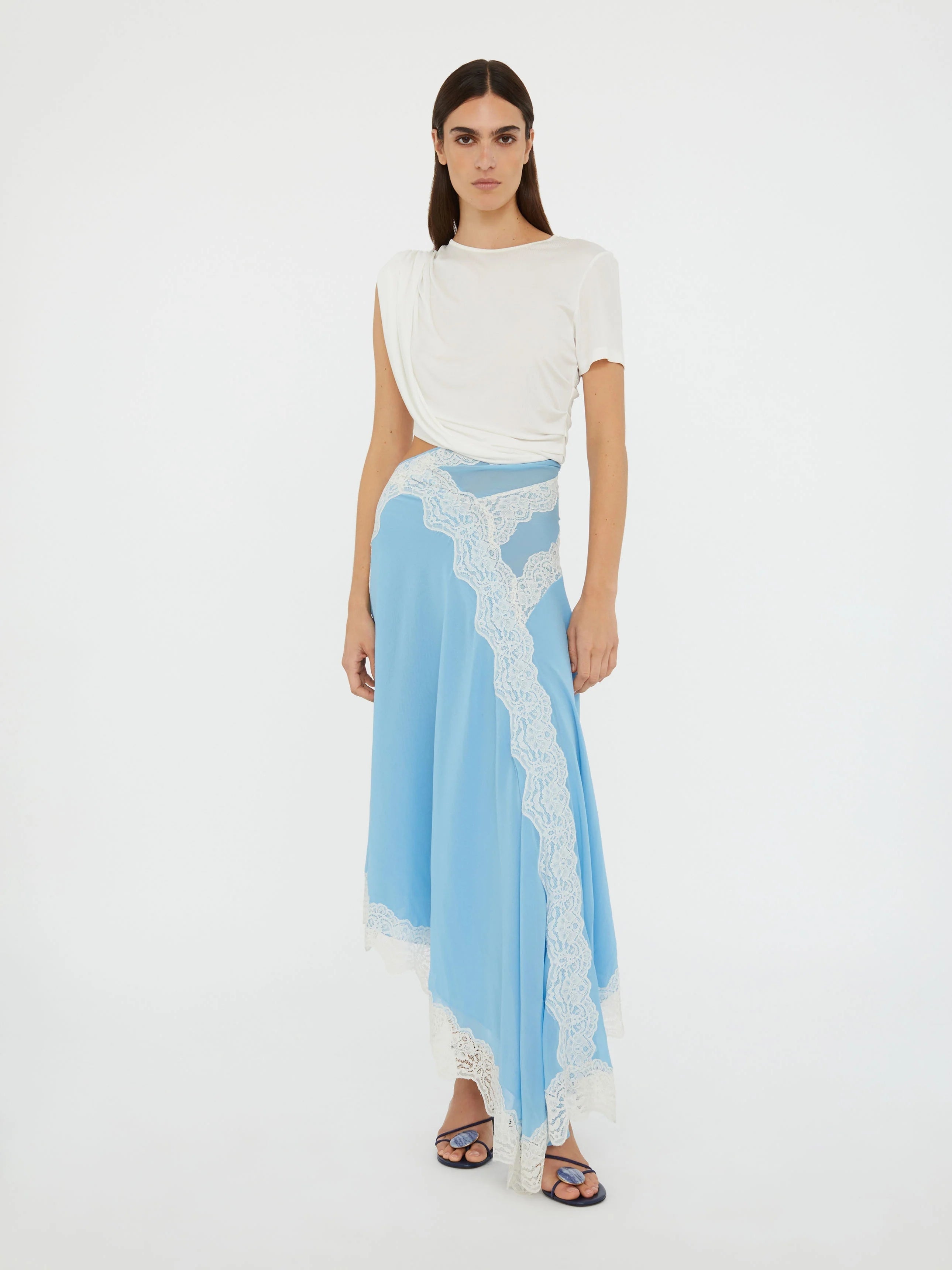 Alice | Φόρεμα midi με στριφτή λεπτομέρεια τύπου μπλούζας