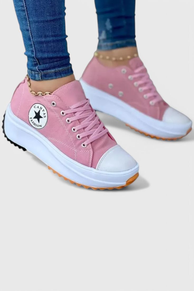 Taya Chunky Αθλητικά Παπούτσια από Καμβά