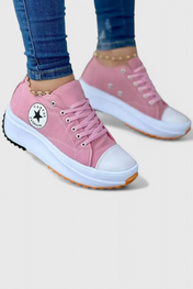 Taya Chunky Αθλητικά Παπούτσια από Καμβά