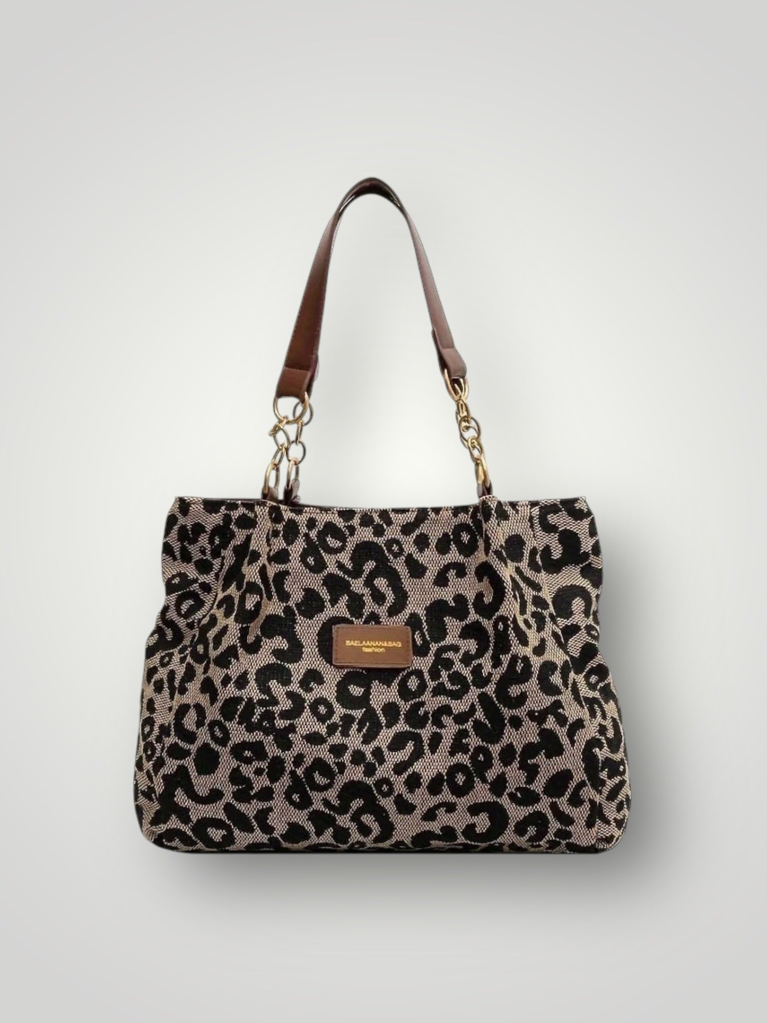 Λεονάρα | Leopard Print Tote Τσάντα