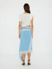 Alice | Φόρεμα midi με στριφτή λεπτομέρεια τύπου μπλούζας