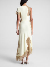 Σόρι | Σατέν and Lace Μάξι Φόρεμα