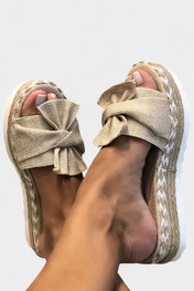 Cveta Σανδάλια Πλατφόρμας με Φιόγκο