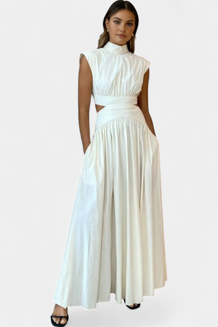 Jocelyn Σετ με Φόρεμα με Πλαϊνό Σκίσιμο