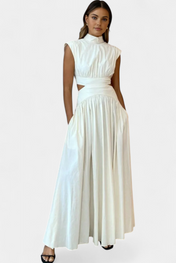 Jocelyn Σετ με Φόρεμα με Πλαϊνό Σκίσιμο