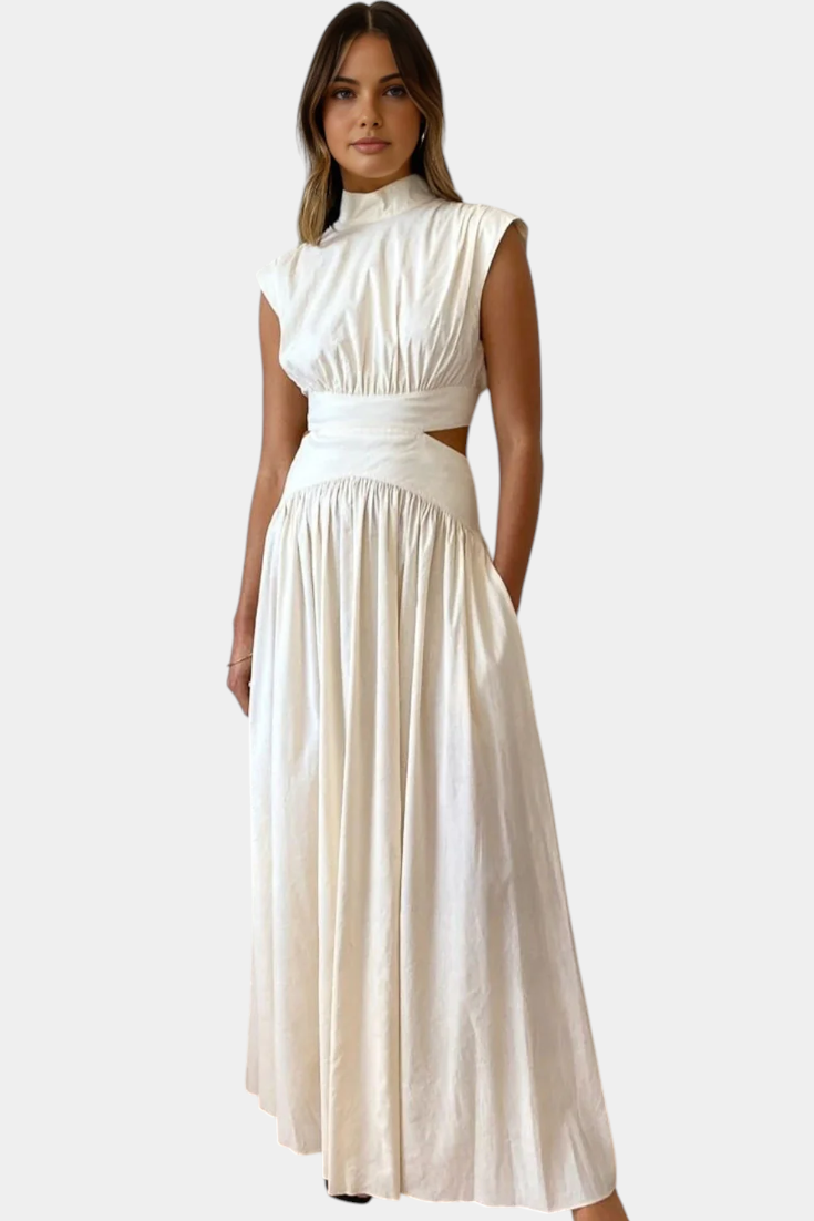 Jocelyn Σετ με Φόρεμα με Πλαϊνό Σκίσιμο