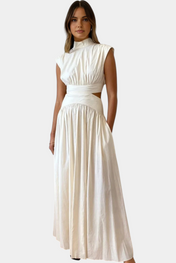 Jocelyn Σετ με Φόρεμα με Πλαϊνό Σκίσιμο