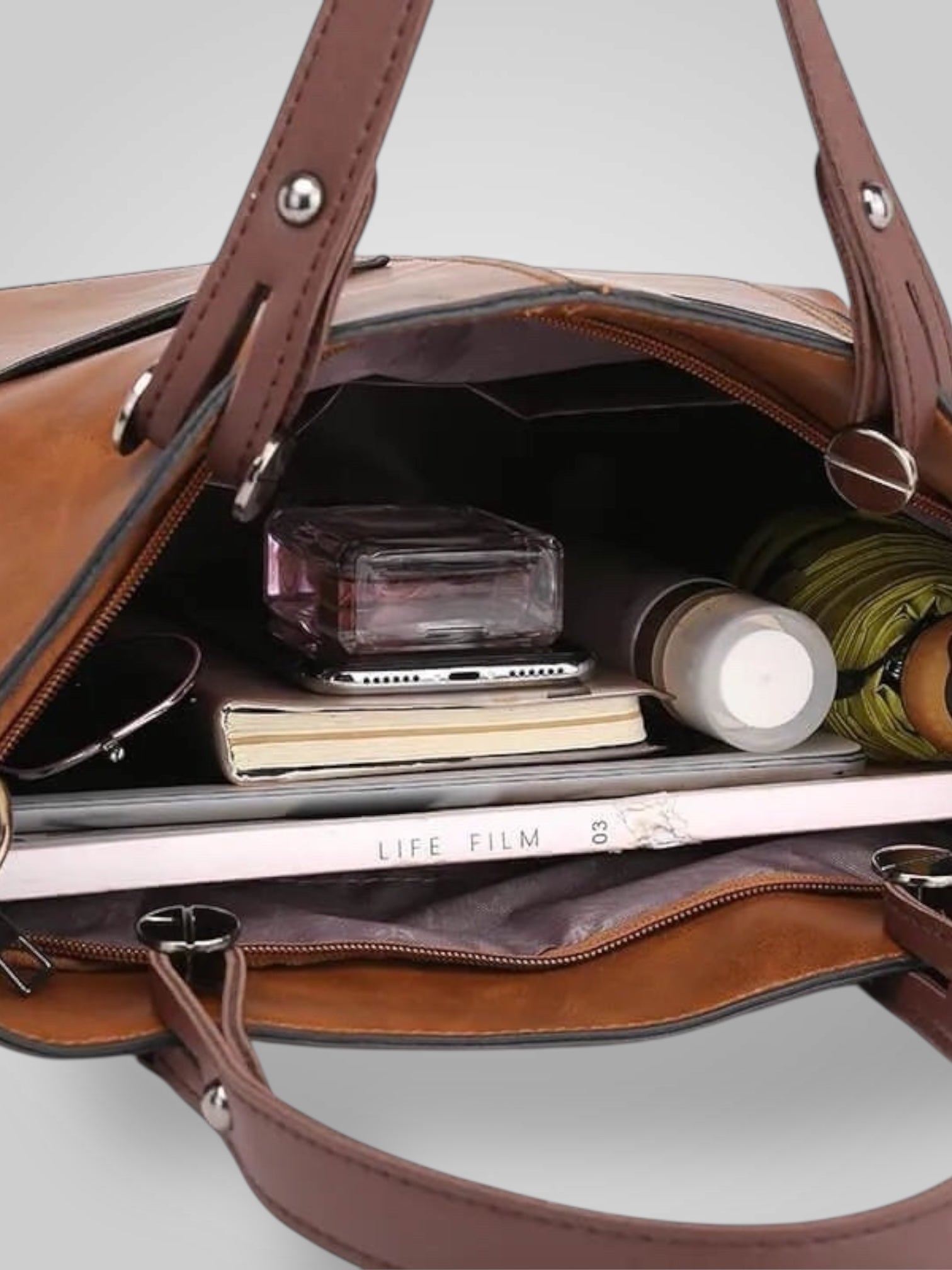 Άρια | Δερμάτινη Τσάντα Ώμου