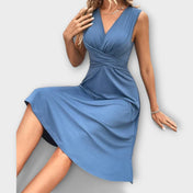 Rina — Καλοκαιρινό Φόρεμα με Cut-out στη Μέση